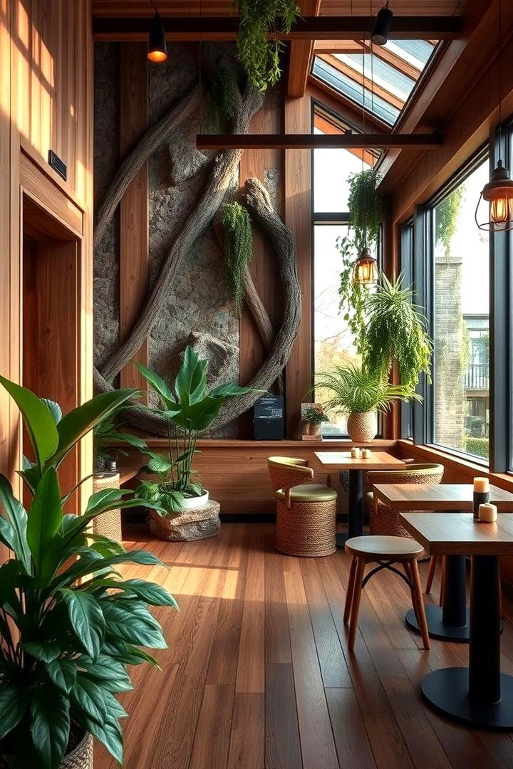 Nature Inspired Retreat - 22 Office Coffee Station Ideas