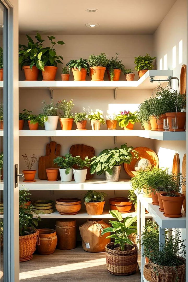 Nature Inspired Retreat - 22 Open Pantry Ideas