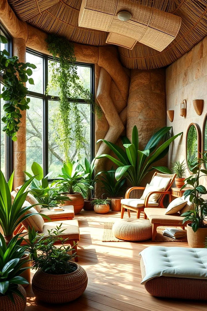 Nature Inspired Retreat - 22 Salon Interior Design Ideas