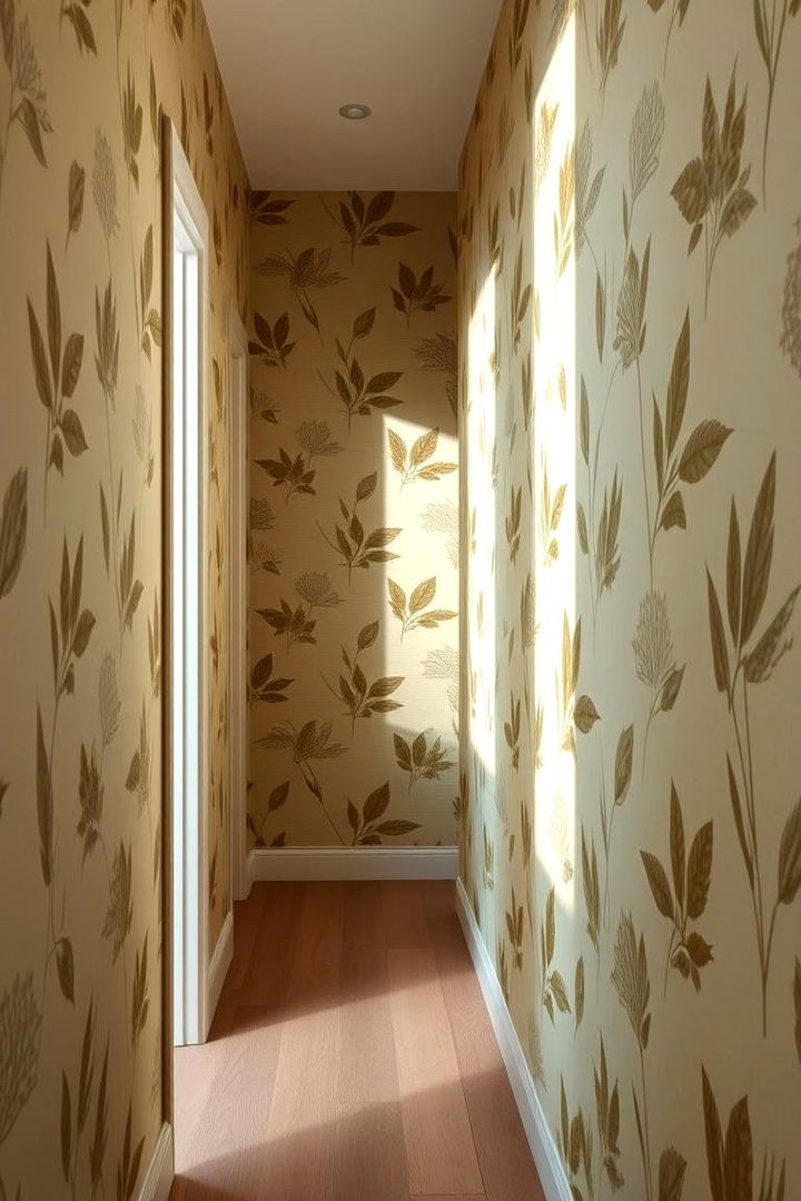 Nature Inspired Serenity - 22 Hallway Wallpaper Ideas