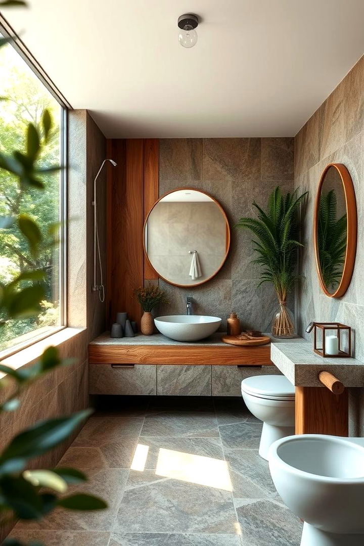 Nature Inspired Themes - 22 Eclectic Bathroom Ideas