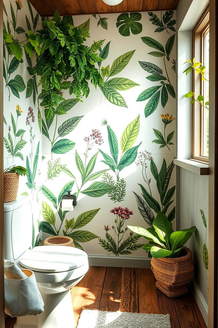 Nature Inspired Tranquility - 22 Downstairs Toilet Ideas