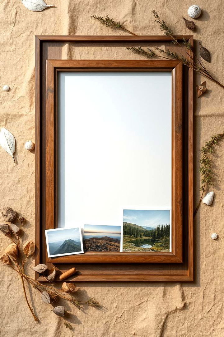 Nature Inspired Wall Collage - 22 Photo Wall Ideas