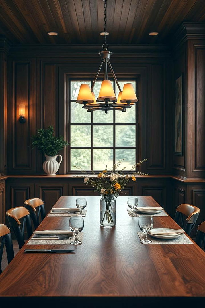 Nature Inspired Wooden Details - 22 Japanese Dining Room Ideas