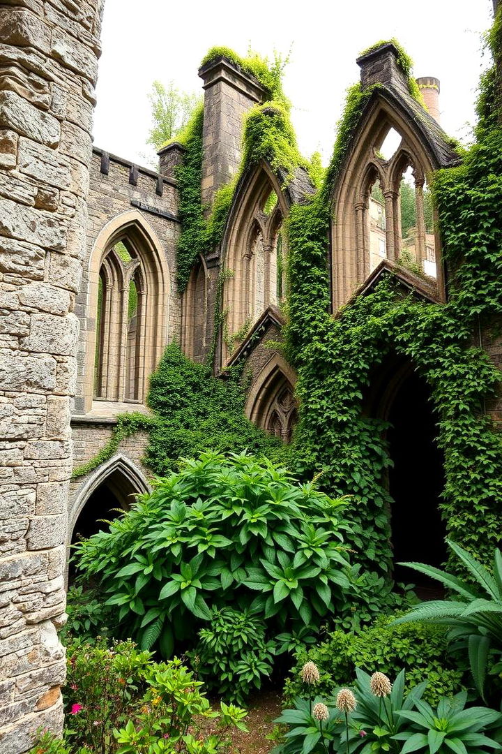 Nature Meets Medieval Ruins - 22 Gothic Garden Ideas