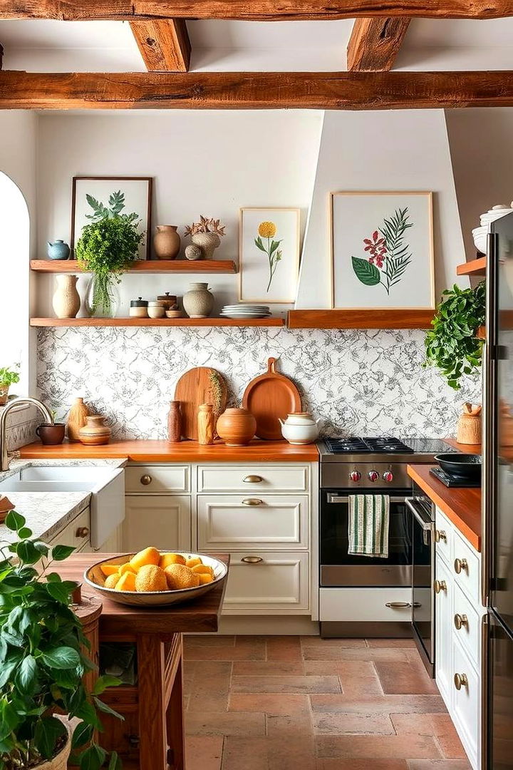 Nature inspired Organic Elements - 22 Mediterranean Kitchen Ideas