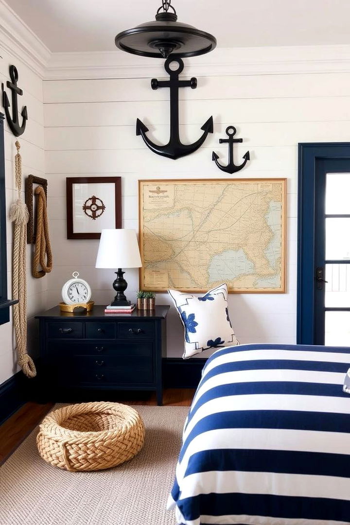 Nautical Accents and Maritime Elements - 22 Coastal Decor Ideas