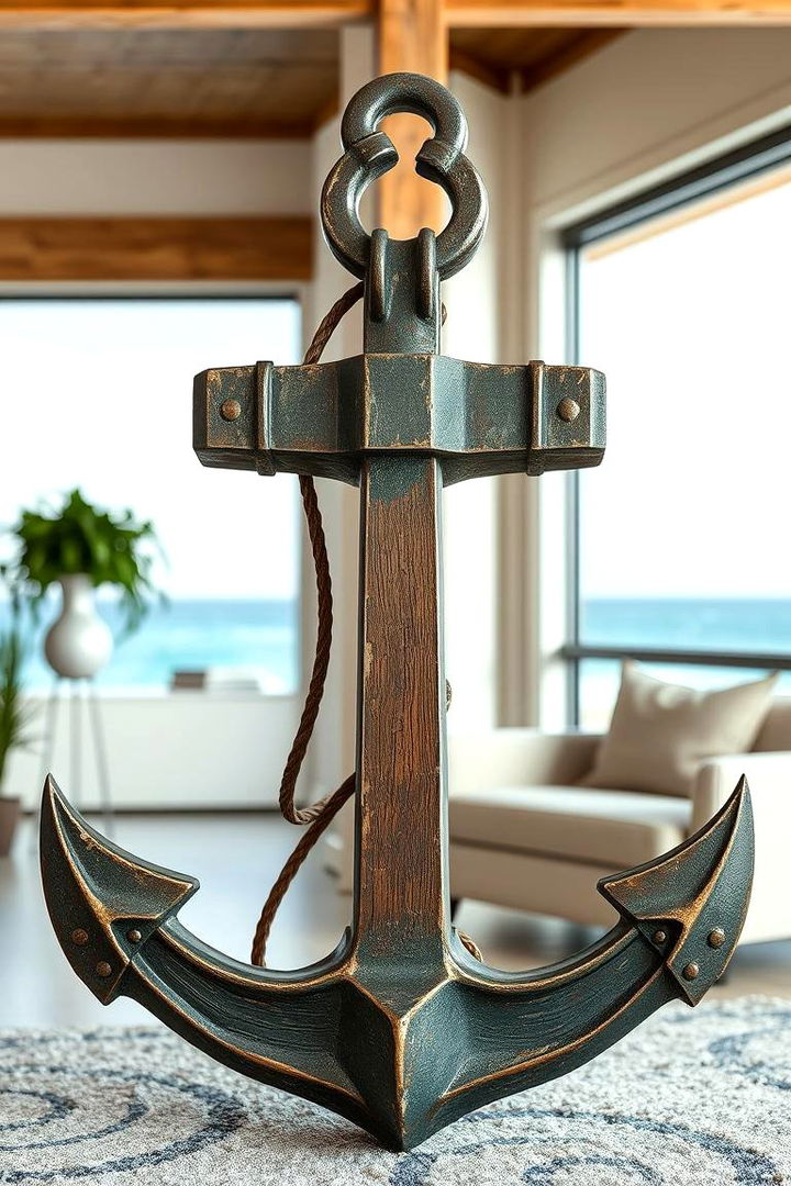 Nautical Anchor Pieces - 22 Nautical Decor Ideas