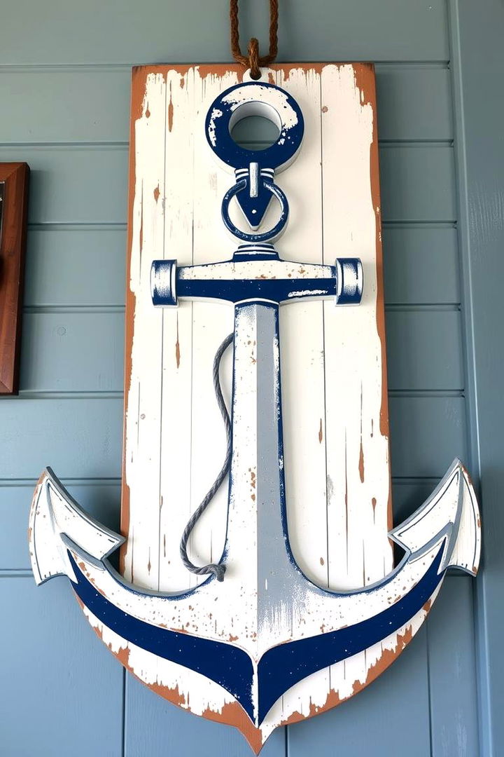 Nautical Anchor Symbol - 22 Man Cave Sign Ideas
