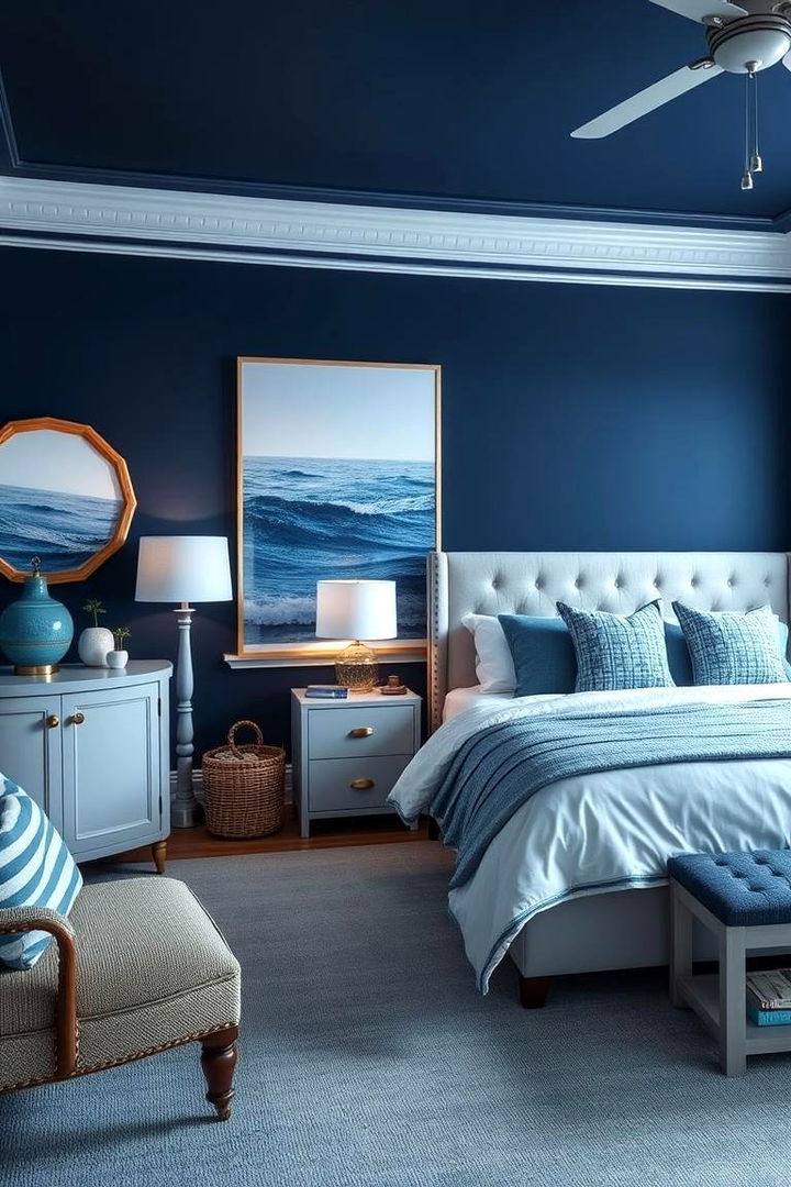 Nautical Blue Horizons - 22 Boys Room Paint Ideas