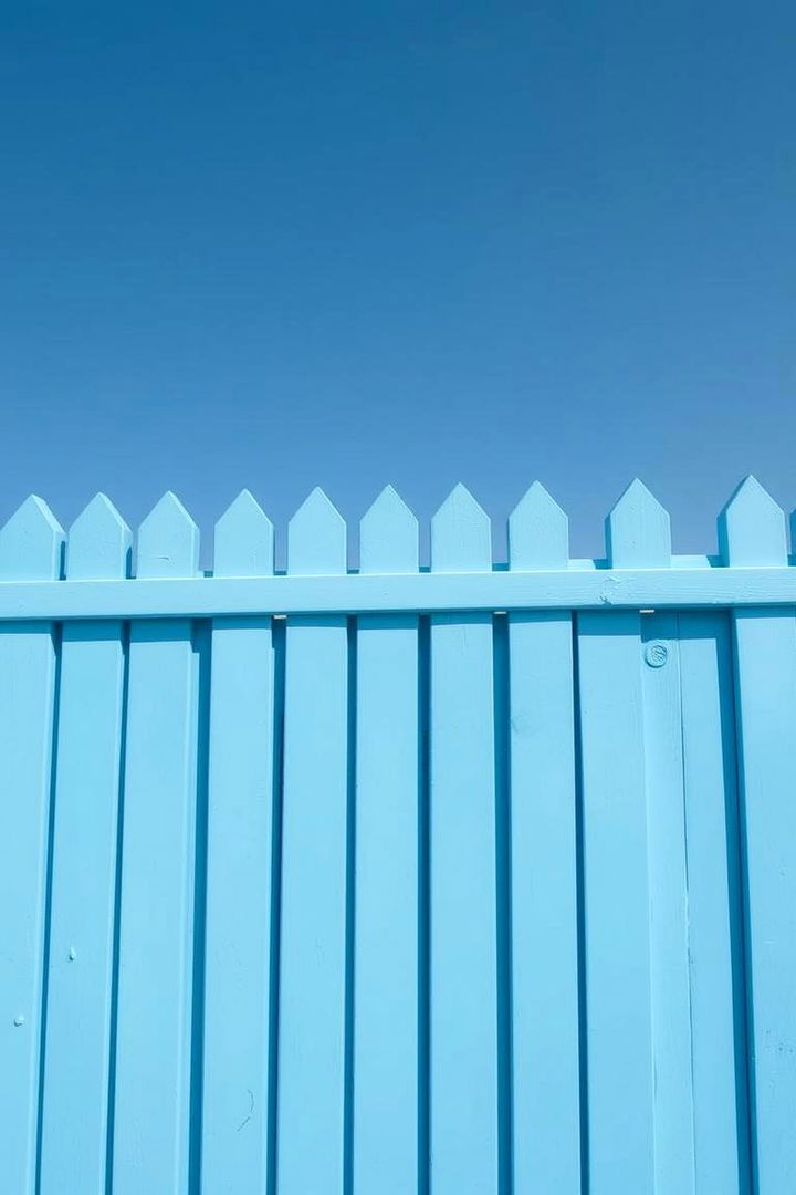 Nautical Blue Hues - 22 Fence Painting Ideas
