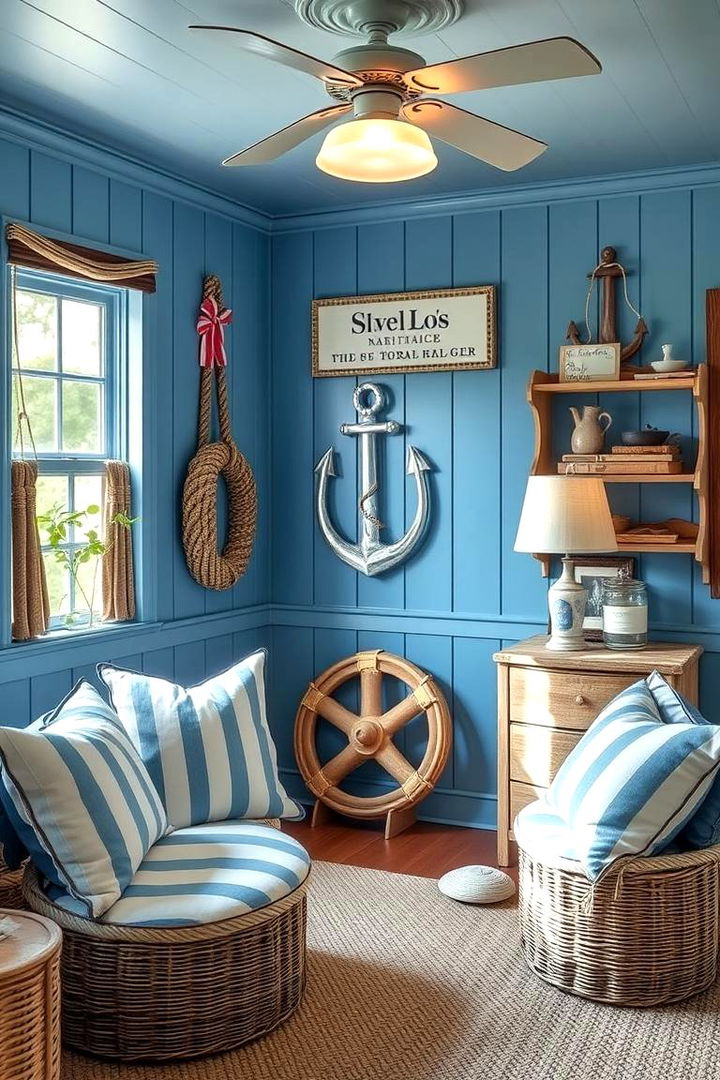 Nautical Blue Inspirations - 22 Blue Room Ideas