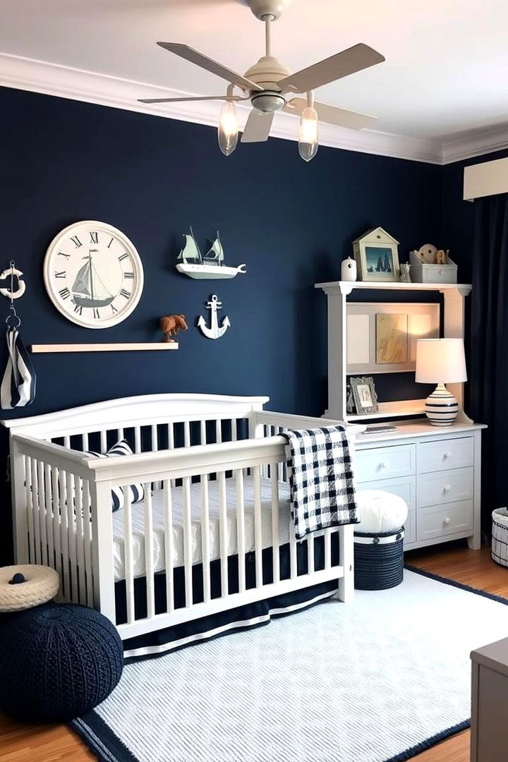 Nautical Blue Themes - 22 Blue Nursery Ideas