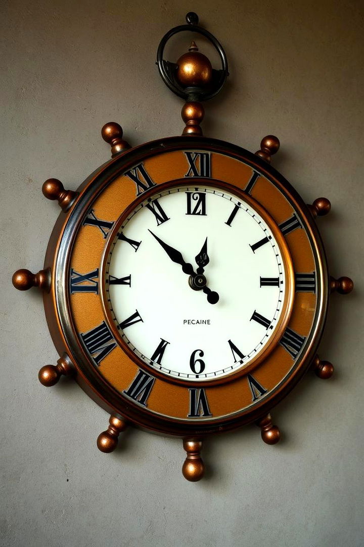Nautical Clocks and Timepieces - 22 Nautical Decor Ideas