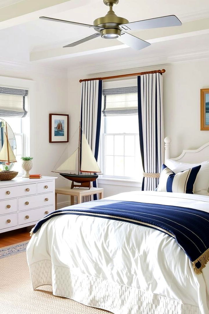 Nautical Inspiration Retreat - 22 Cape Cod Upstairs Bedroom Ideas