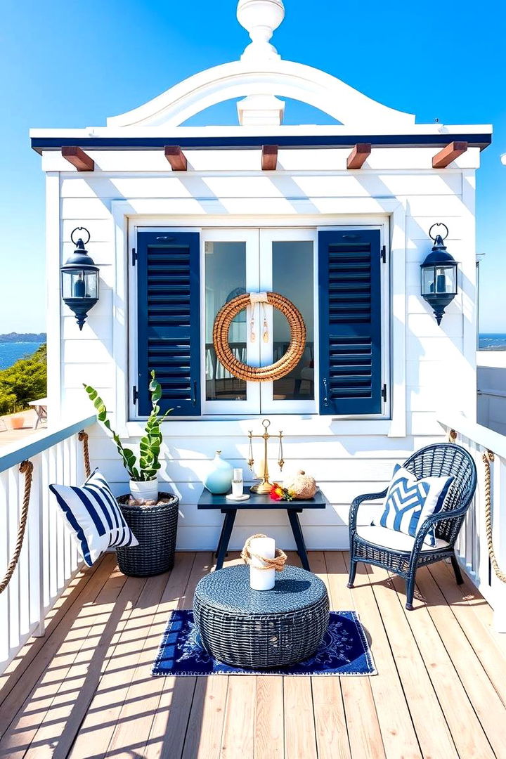 Nautical Theme - 22 Second Story Balcony Ideas