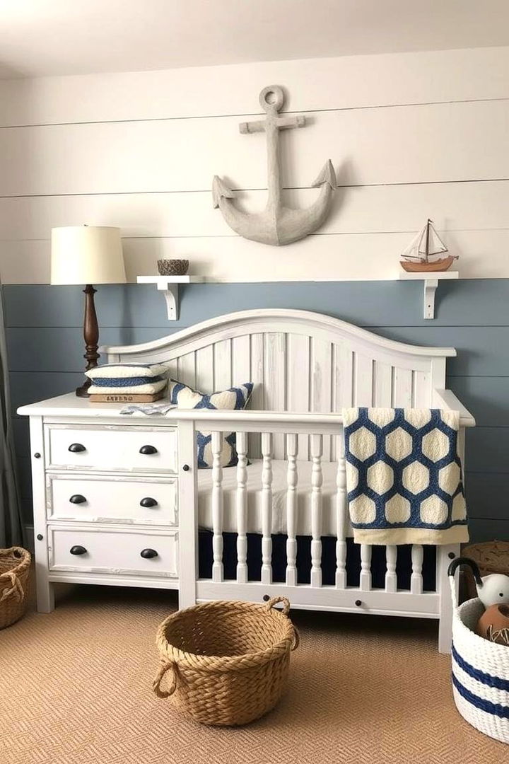 Nautical Themed Furniture - 22 Ocean-themed Nursery Ideas