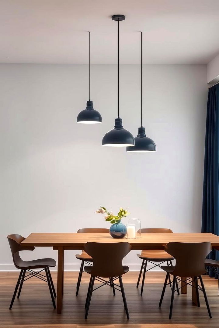 Navy Blue Lighting Fixtures - 22 Navy Blue Dining Room Ideas