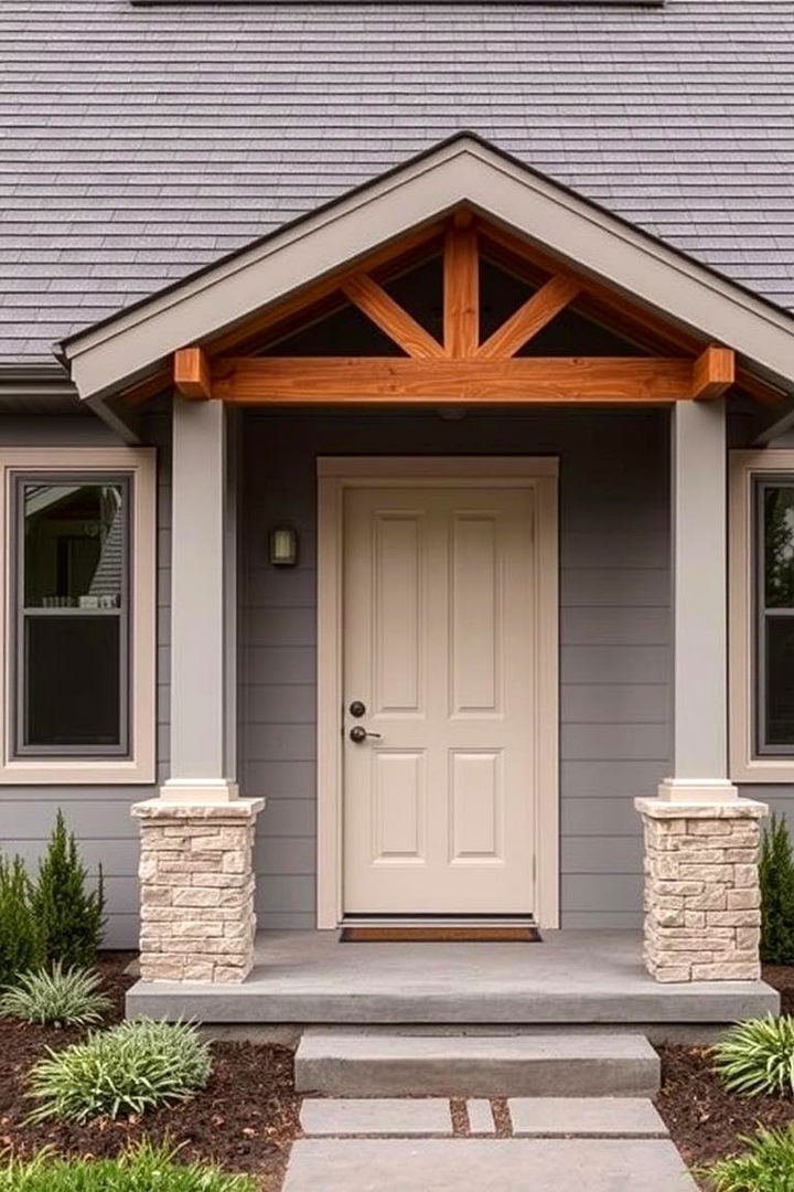 Neutral Color Palette Harmony - 22 modern cottage house exterior ideas