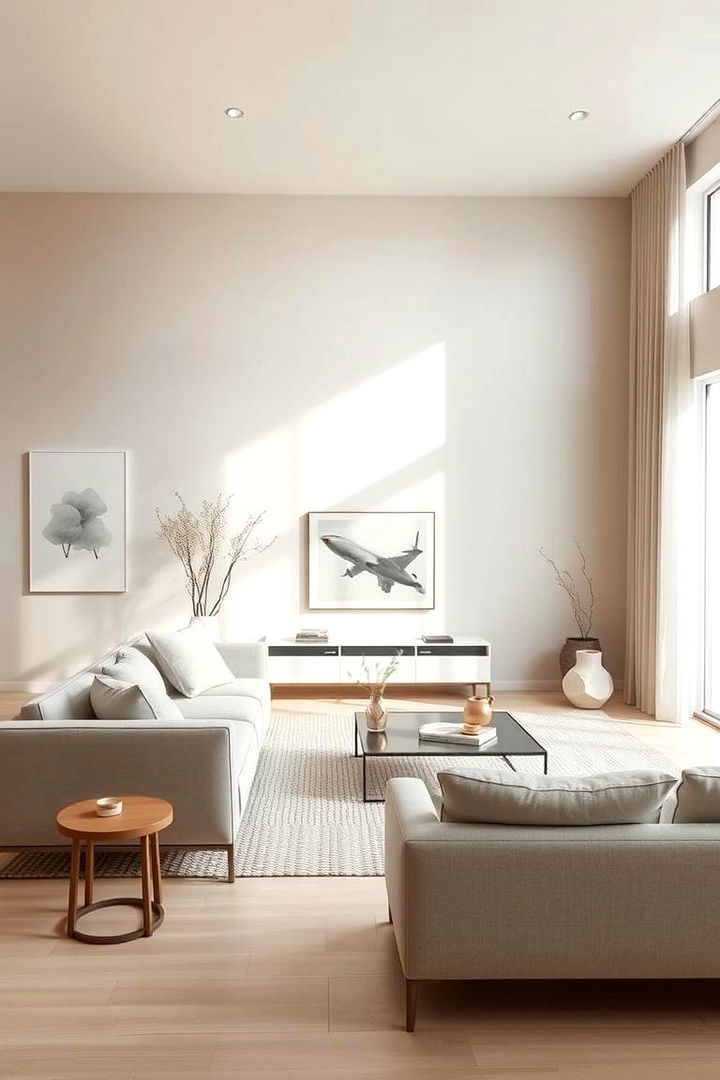 Neutral Color Palette - 22 Apartment Small Living Room Ideas