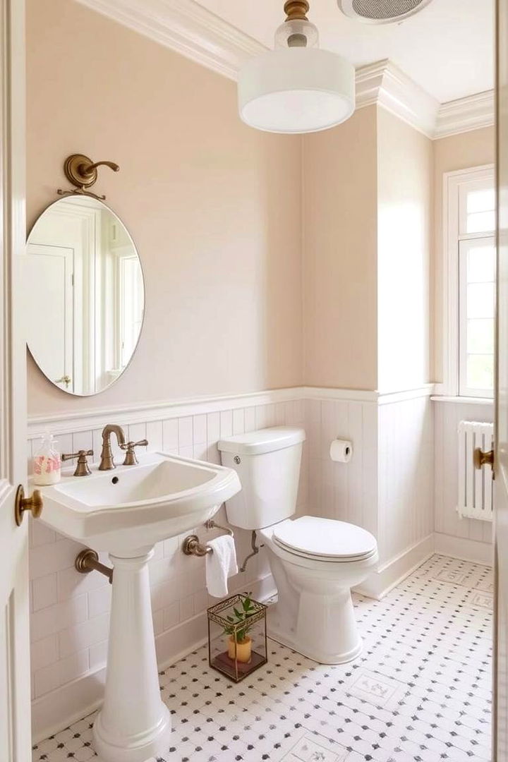 Neutral Color Palettes - 22 Traditional Bathroom Ideas