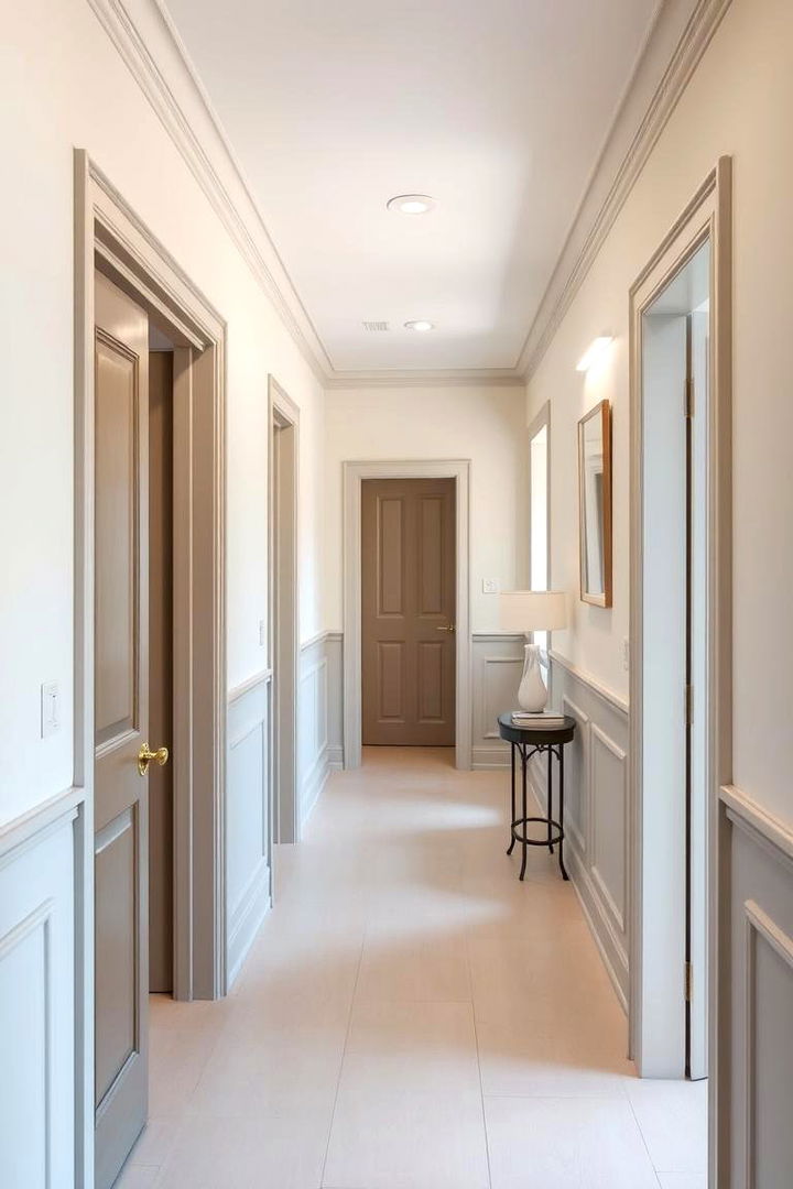 Neutral Color Palettes - 22 Hallway Decor Ideas