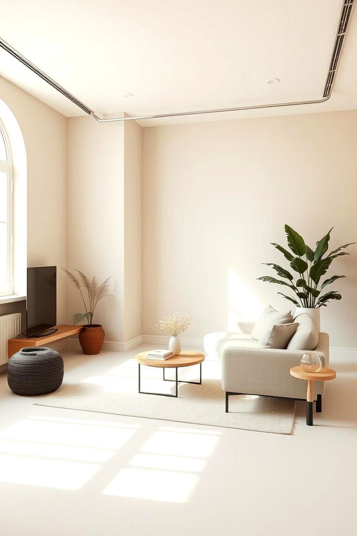 Neutral Color Schemes - 22 Studio Apartment Ideas