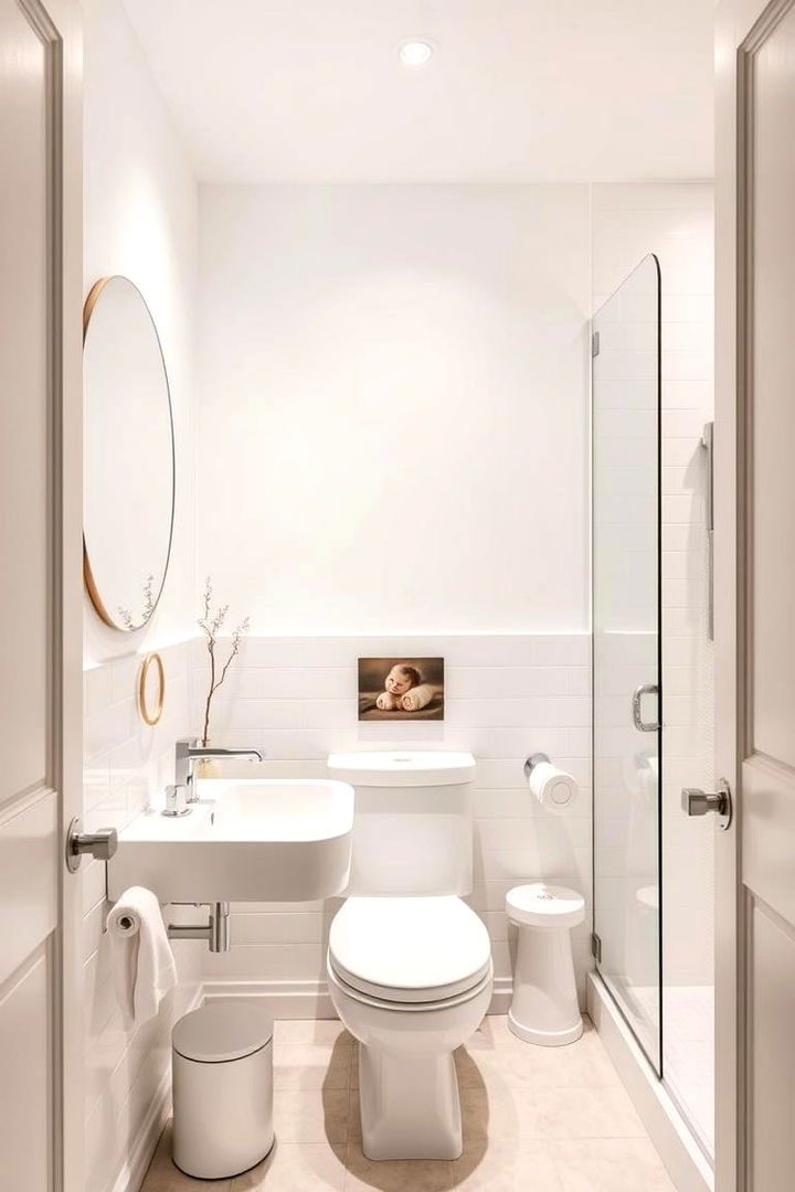 Neutral Color Schemes for a Clean Look - 22 Small Bathroom Walk in Shower Ideas