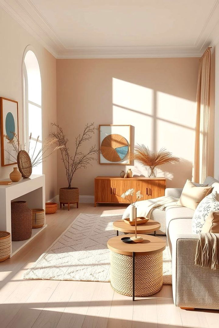 Neutral Earth Tone Palettes - 22 Rustic Barndominium Interior Design Ideas