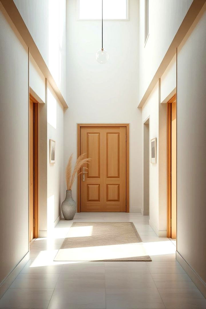 Neutral Hues for Sophistication - 22 Small Entryway Tile Floor Ideas