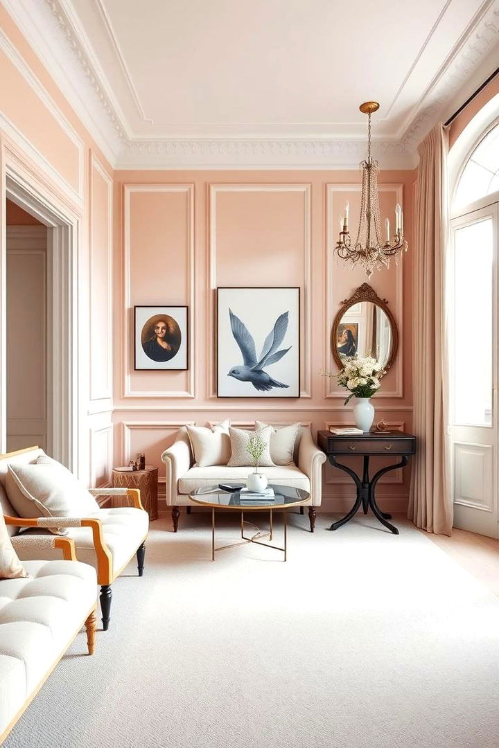 Neutral Palette with Accent Colors - 22 Parisian Themed Bedroom Ideas