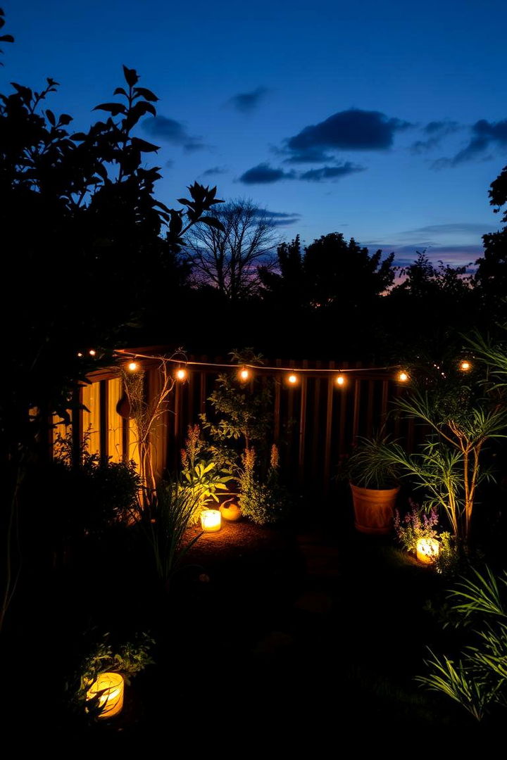 Night Garden Nook - 22 Garden Nook Ideas