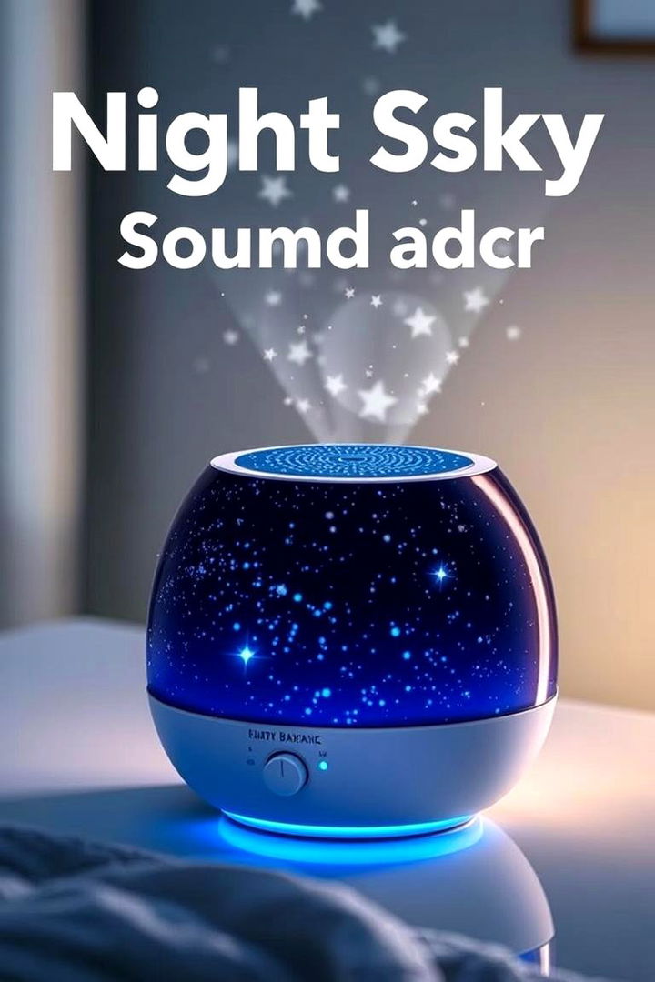 Night Sky Sound Machines for Relaxation - 22 Space-themed Nursery Ideas