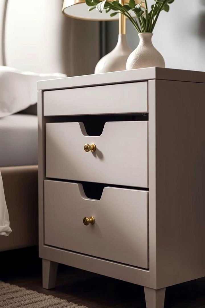 Nightstand with Hidden Storage - 22 Nightstand Ideas