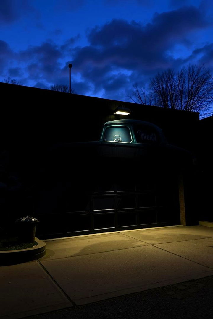 Nighttime Illuminated Designs - 22 Garage Door Murals