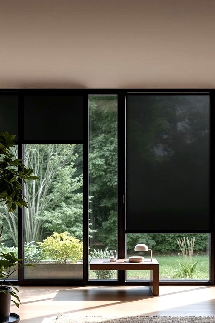 Noise Reduction and Tranquility - 22 Houses With Black Windows