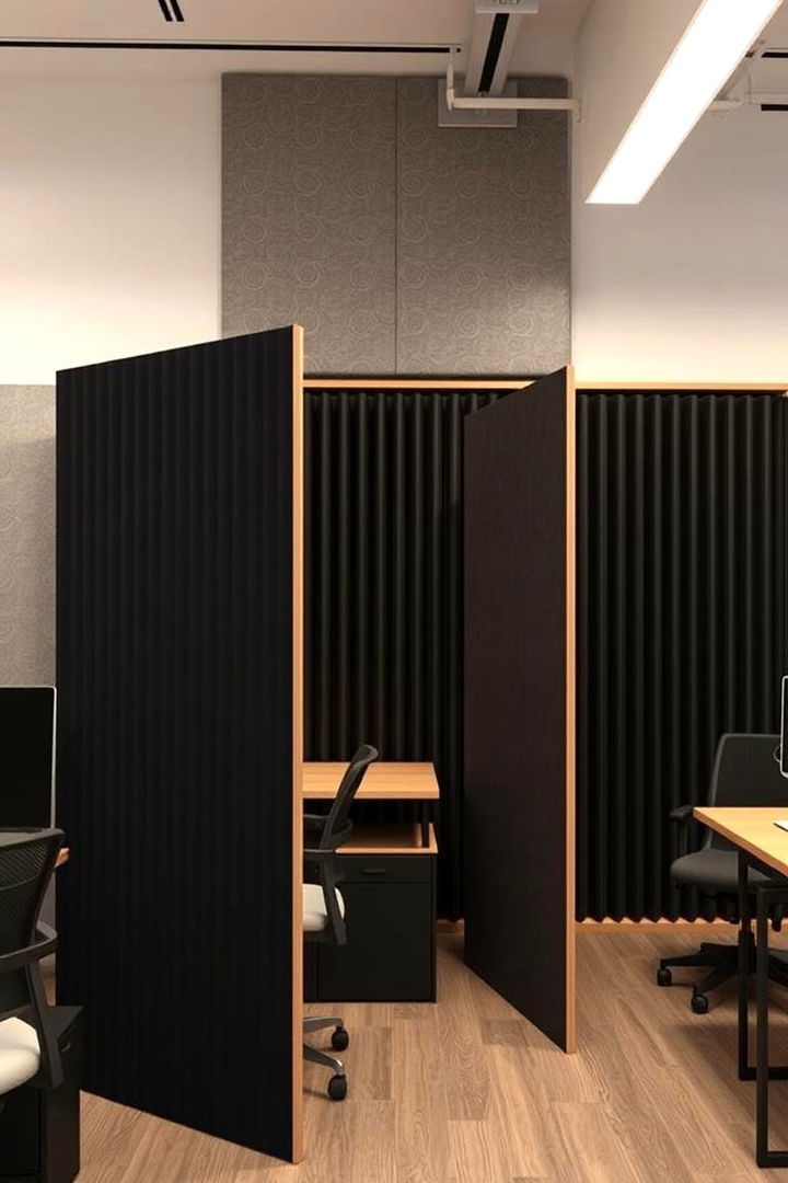 Noise Reduction with Sustainable Materials - 22 Green Home Office Ideas