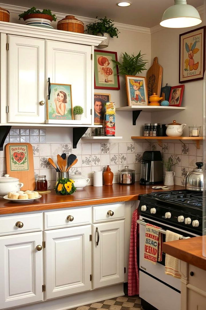 Nostalgic Finishing Touches - 22 1980s Kitchen Ideas