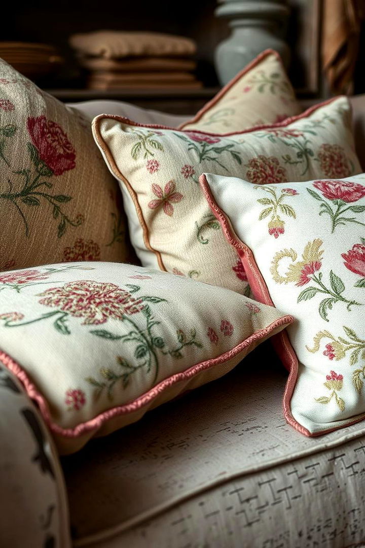 Nostalgic Textiles and Fabrics - 22 Vintage Decor Ideas