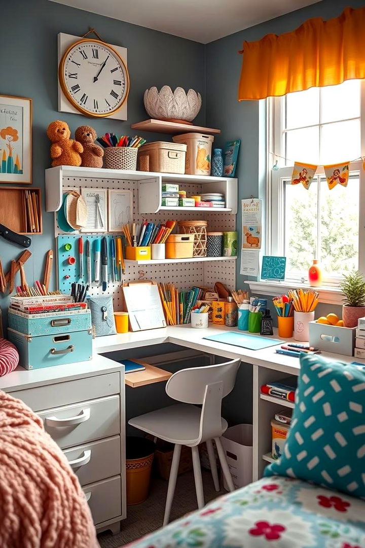 Nurturing Hobby Area - 22 Bedroom Corner Ideas