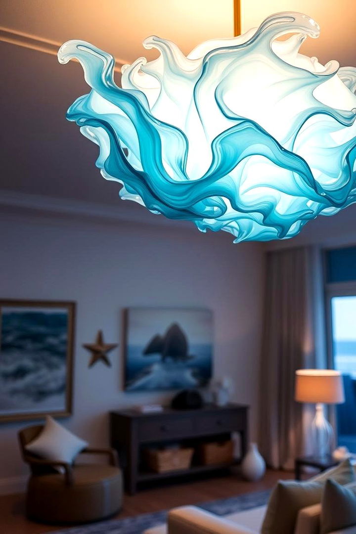 Oceanic Light Fixtures - 22 Nautical Decor Ideas