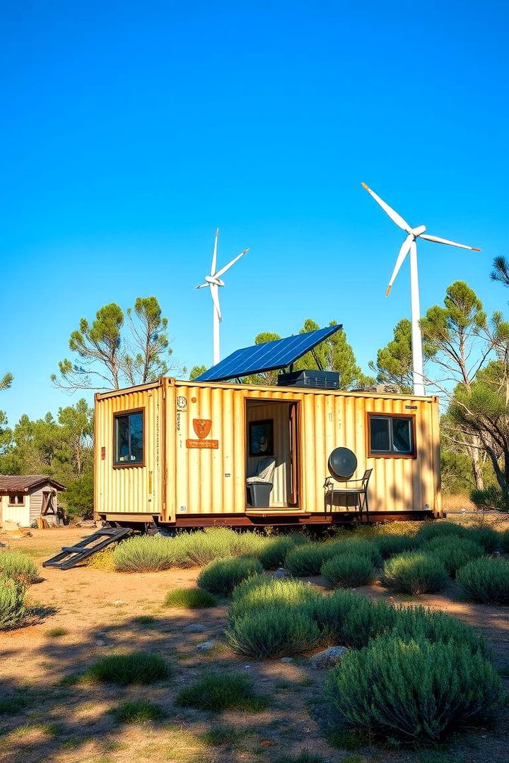 Off Grid Container Retreat - 22 Container Home Ideas