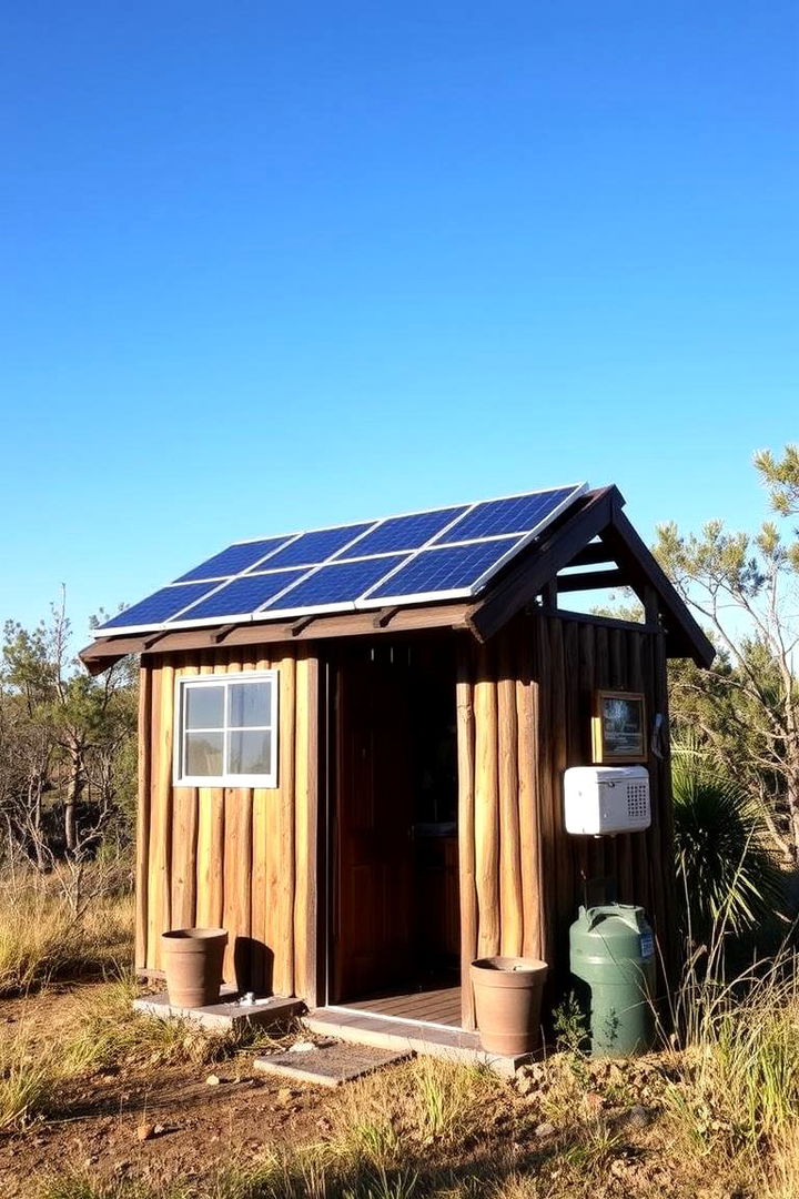 Off Grid Energy Solutions - 22 Outhouse Design Ideas