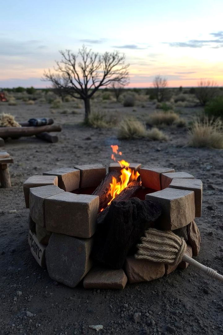 Off Grid Rustic Fire Pit - 22 Rustic Fire Pit Ideas