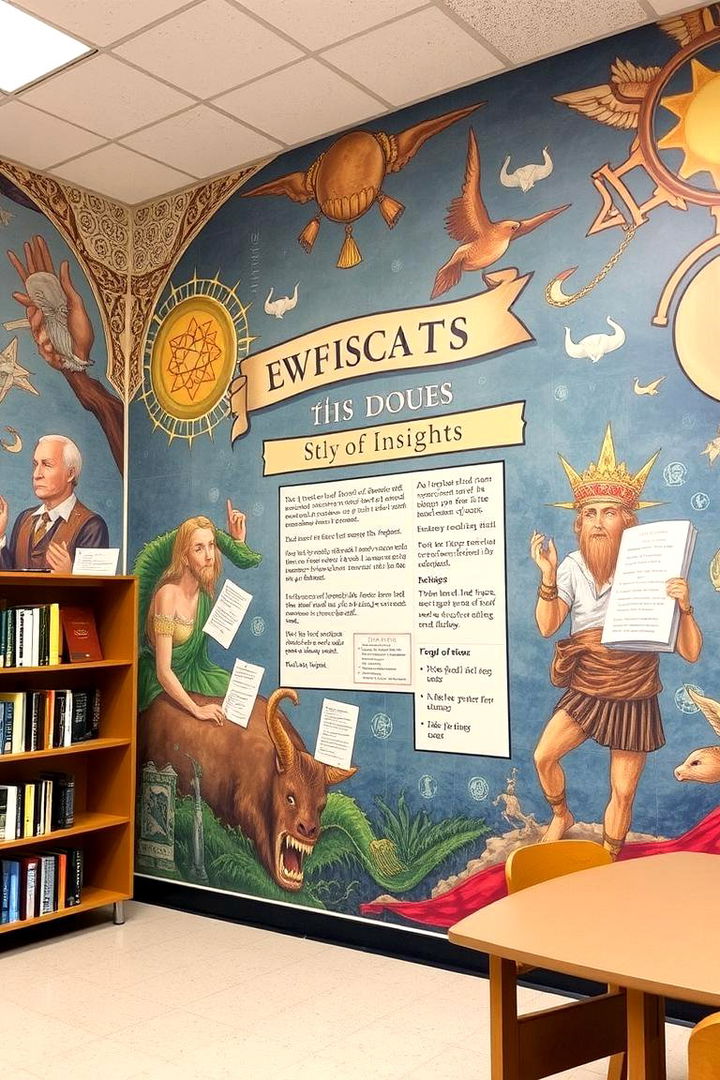 Offering Educational Insights - 22 Library Murals