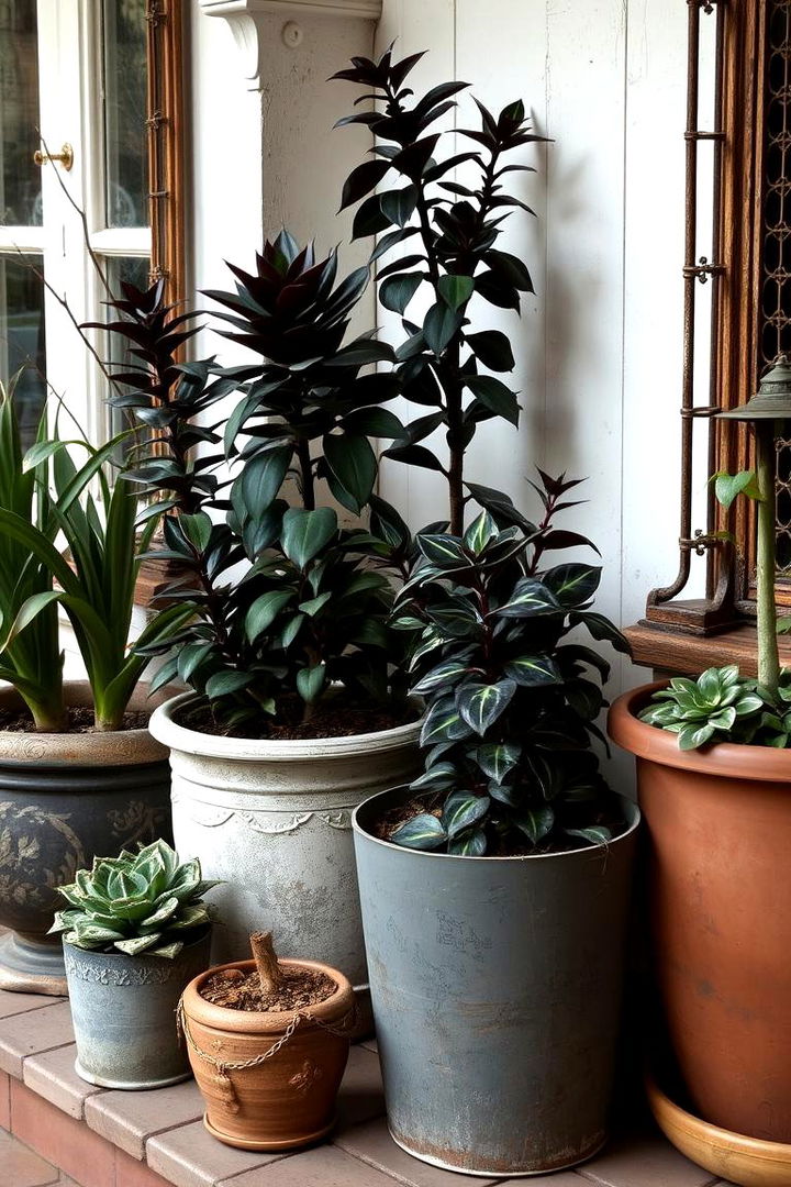 Old World Botanical Arrangements - 22 Dark Academia Interior Design Ideas