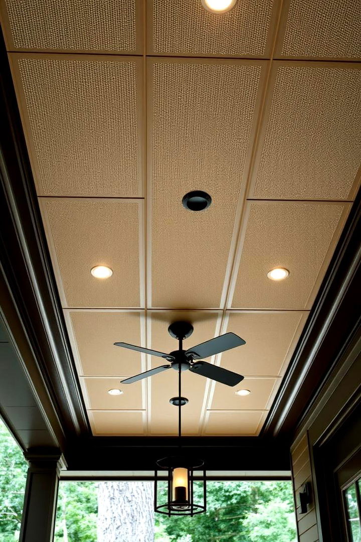 Open Air Acoustics Enhancement - 22 Porch Ceiling Ideas