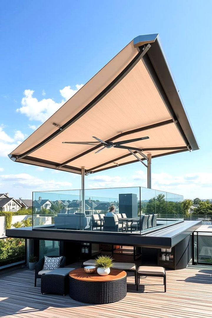 Open Air Convertible Roof - 22 Deck Roof Ideas