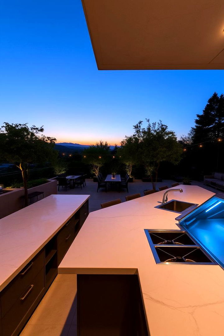 Open Air Dining and Cooking Space - 22 Outdoor Kitchen Designs