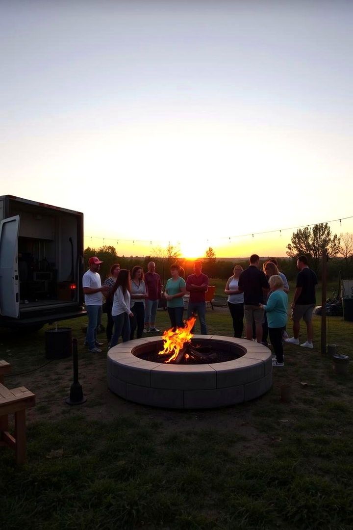Open Air Interactive Fire Pit - 22 Truck Rim Fire Pit Ideas